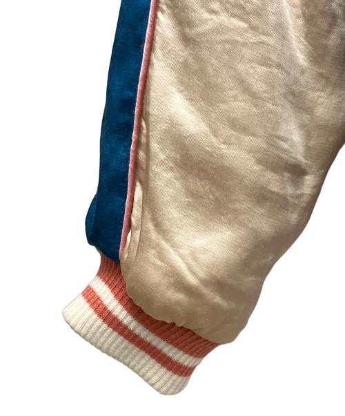 STUDIO GHIBLI（スタジオジブリ）STUDIO GHIBLI (スタジオジブリ) スカジャン ブルー サイズ:Lの古着・服飾アイテム