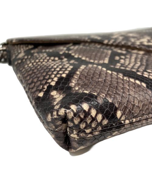 GIANNI CHIARINI（ジャンニ キアリーニ）GIANNI CHIARINI (ジャンニ キアリーニ) パイソン柄ショルダーバッグ サイズ:下記参照の古着・服飾アイテム