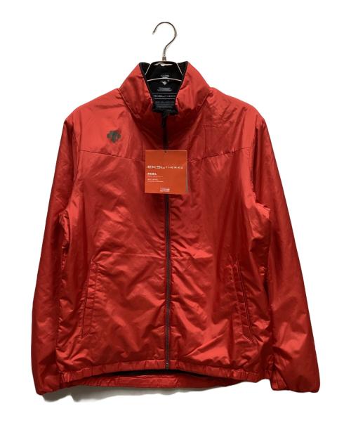 DESCENTE（デサント）DESCENTE (デサント) ウインドブレーカー レッド サイズ:O 未使用品の古着・服飾アイテム