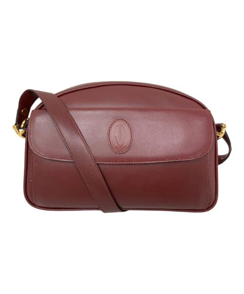 Cartier（カルティエ）Cartier (カルティエ) Cartier ショルダーバッグ レッドの古着・服飾アイテム