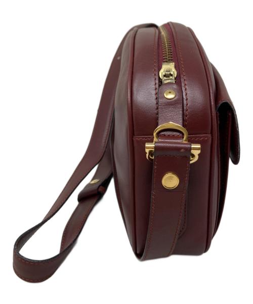 Cartier（カルティエ）Cartier (カルティエ) Cartier ショルダーバッグ レッドの古着・服飾アイテム