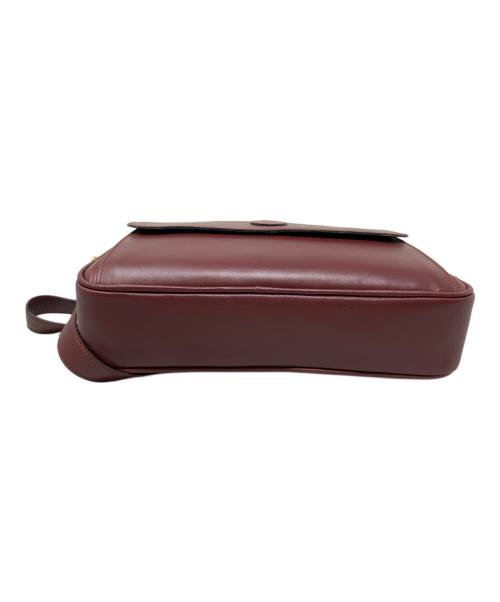 Cartier（カルティエ）Cartier (カルティエ) Cartier ショルダーバッグ レッドの古着・服飾アイテム