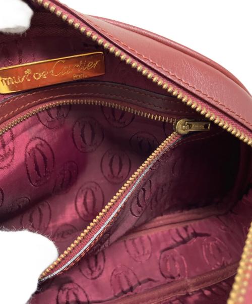 Cartier（カルティエ）Cartier (カルティエ) Cartier ショルダーバッグ レッドの古着・服飾アイテム
