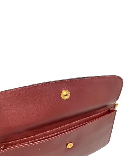 Cartier（カルティエ）Cartier (カルティエ) Cartier ショルダーバッグ レッドの古着・服飾アイテム