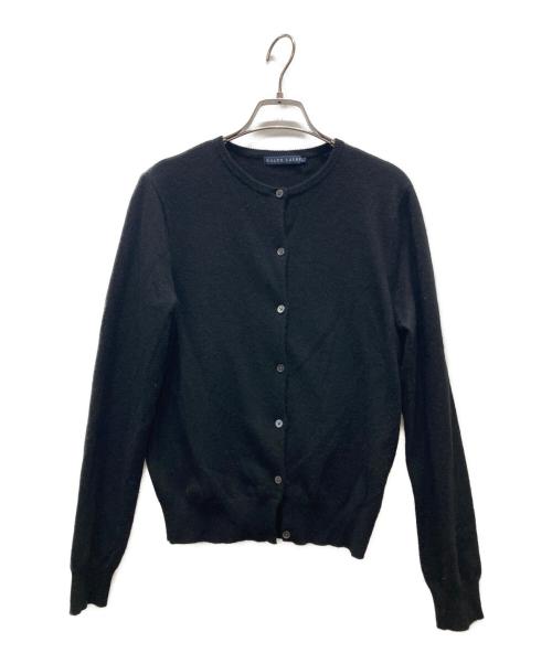 RALPH LAUREN（ラルフローレン）RALPH LAUREN (ラルフローレン) カシミヤカーディガン ブラック サイズ:Lの古着・服飾アイテム