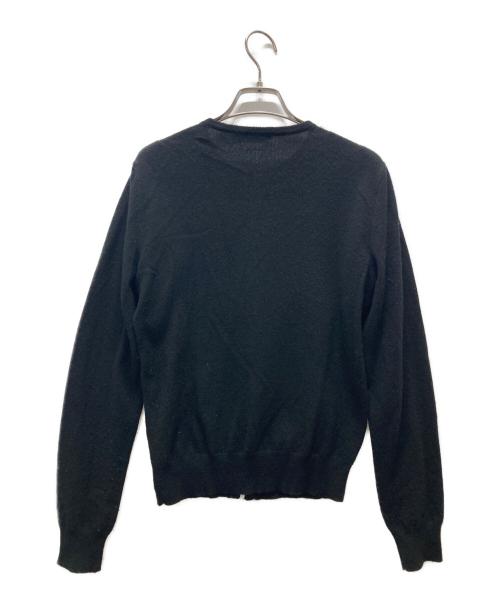 RALPH LAUREN（ラルフローレン）RALPH LAUREN (ラルフローレン) カシミヤカーディガン ブラック サイズ:Lの古着・服飾アイテム