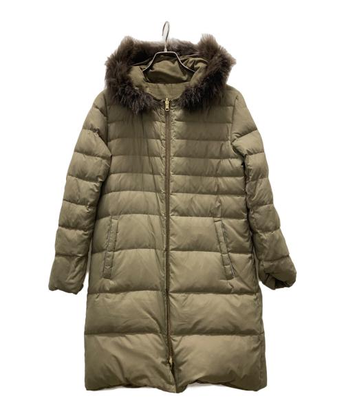 ROPE（ロペ）ROPE (ロペ) リバーシブルダウンコート オリーブ サイズ:40の古着・服飾アイテム