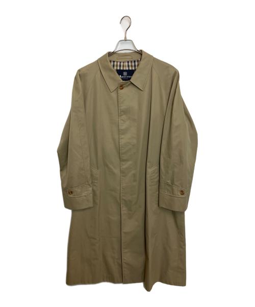 Aquascutum（アクアスキュータム）Aquascutum (アクアスキュータム) ステンカラーコート ベージュ サイズ:40の古着・服飾アイテム