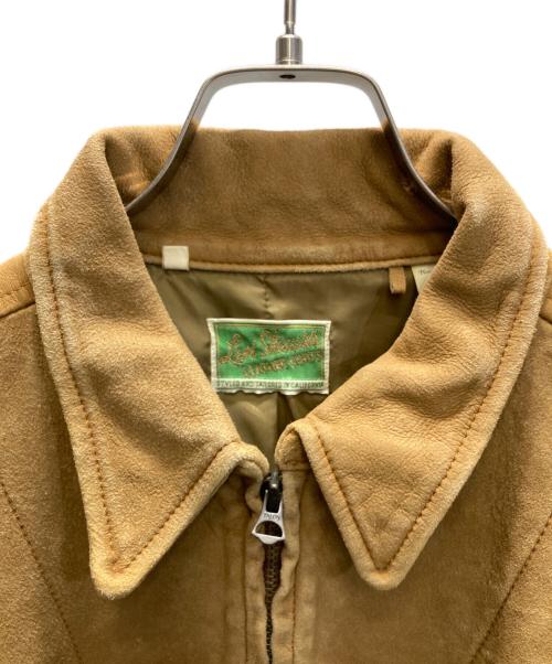 LEVI'S VINTAGE CLOTHING（リーバイス ビンテージ クロージング）LEVI'S VINTAGE CLOTHING (リーバイス ビンテージ クロージング) レザージャケット　1930s Menlo leather jacket ベージュ サイズ:SIZE Mの古着・服飾アイテム