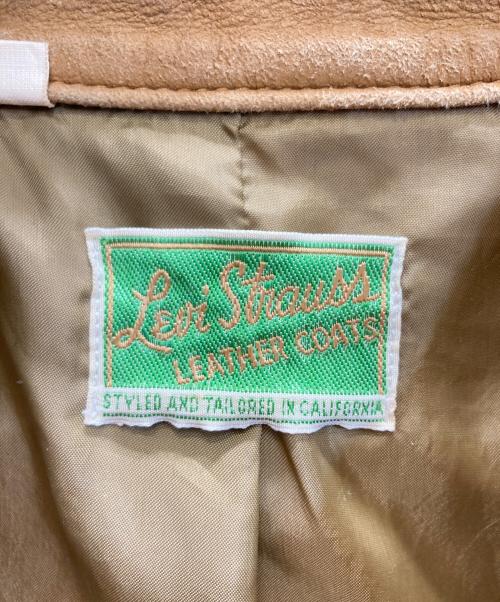 LEVI'S VINTAGE CLOTHING（リーバイス ビンテージ クロージング）LEVI'S VINTAGE CLOTHING (リーバイス ビンテージ クロージング) レザージャケット　1930s Menlo leather jacket ベージュ サイズ:SIZE Mの古着・服飾アイテム