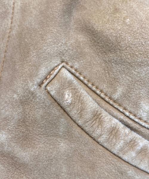 LEVI'S VINTAGE CLOTHING（リーバイス ビンテージ クロージング）LEVI'S VINTAGE CLOTHING (リーバイス ビンテージ クロージング) レザージャケット　1930s Menlo leather jacket ベージュ サイズ:SIZE Mの古着・服飾アイテム