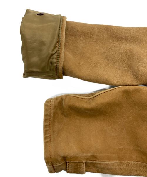 LEVI'S VINTAGE CLOTHING（リーバイス ビンテージ クロージング）LEVI'S VINTAGE CLOTHING (リーバイス ビンテージ クロージング) レザージャケット　1930s Menlo leather jacket ベージュ サイズ:SIZE Mの古着・服飾アイテム