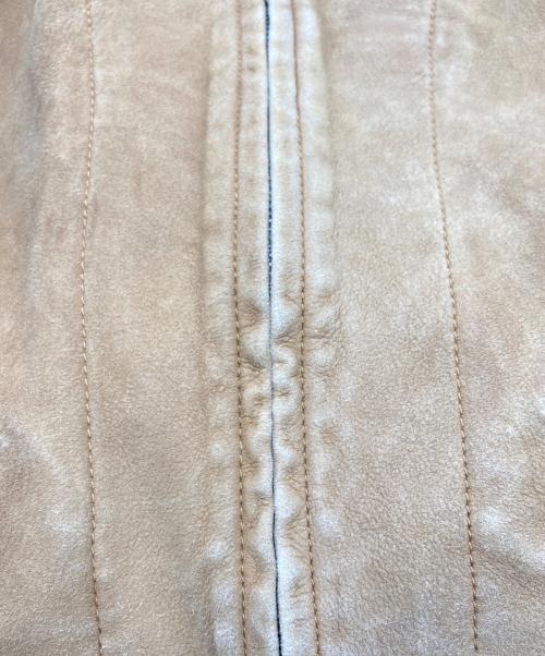 LEVI'S VINTAGE CLOTHING（リーバイス ビンテージ クロージング）LEVI'S VINTAGE CLOTHING (リーバイス ビンテージ クロージング) レザージャケット　1930s Menlo leather jacket ベージュ サイズ:SIZE Mの古着・服飾アイテム