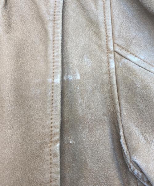 LEVI'S VINTAGE CLOTHING（リーバイス ビンテージ クロージング）LEVI'S VINTAGE CLOTHING (リーバイス ビンテージ クロージング) レザージャケット　1930s Menlo leather jacket ベージュ サイズ:SIZE Mの古着・服飾アイテム