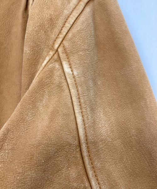 LEVI'S VINTAGE CLOTHING（リーバイス ビンテージ クロージング）LEVI'S VINTAGE CLOTHING (リーバイス ビンテージ クロージング) レザージャケット　1930s Menlo leather jacket ベージュ サイズ:SIZE Mの古着・服飾アイテム