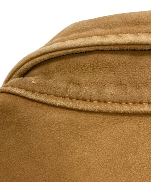 LEVI'S VINTAGE CLOTHING（リーバイス ビンテージ クロージング）LEVI'S VINTAGE CLOTHING (リーバイス ビンテージ クロージング) レザージャケット　1930s Menlo leather jacket ベージュ サイズ:SIZE Mの古着・服飾アイテム