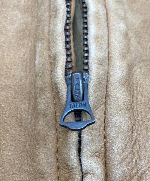 LEVI'S VINTAGE CLOTHING（リーバイス ビンテージ クロージング）LEVI'S VINTAGE CLOTHING (リーバイス ビンテージ クロージング) レザージャケット　1930s Menlo leather jacket ベージュ サイズ:SIZE Mの古着・服飾アイテム