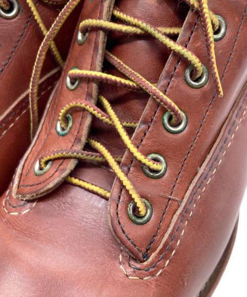 RED WING（レッドウィング）RED WING (レッドウィング) ラインマン ワークブーツ ブラウン サイズ:SIZE UK7 1/2の古着・服飾アイテム