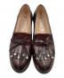 TOD'S (トッズ) タッセルローファー バーガンディー サイズ:SIZE37 1/2：12000円