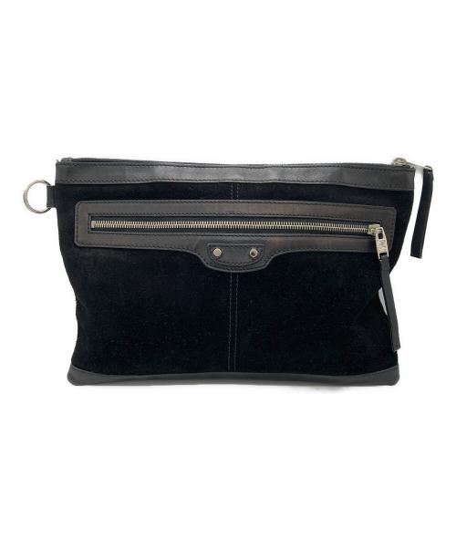 BALENCIAGA（バレンシアガ）BALENCIAGA (バレンシアガ) クラッチバッグ ブラック サイズ:-の古着・服飾アイテム