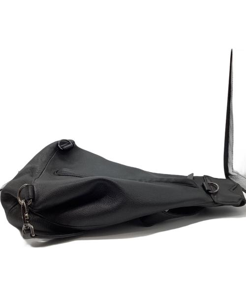 YOHJI YAMAMOTO（ヨウジヤマモト）YOHJI YAMAMOTO (ヨウジヤマモト) ボディーバッグ ブラックの古着・服飾アイテム
