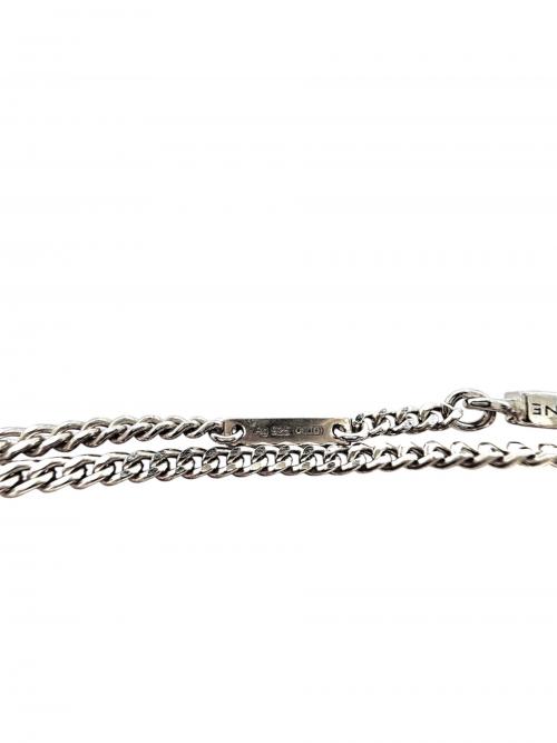 CELINE（セリーヌ）CELINE (セリーヌ) サークルクロスネックレス　	SILVER925の古着・服飾アイテム