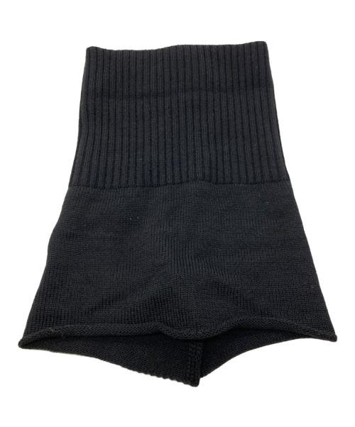 s'yte（サイト）s'yte (サイト) ネックウォーマー ブラックの古着・服飾アイテム