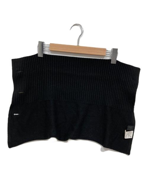 s'yte（サイト）s'yte (サイト) ネックウォーマー ブラックの古着・服飾アイテム