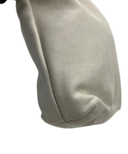 YOHJI YAMAMOTO（ヨウジヤマモト）YOHJI YAMAMOTO (ヨウジヤマモト) ミニバッグ ホワイトの古着・服飾アイテム