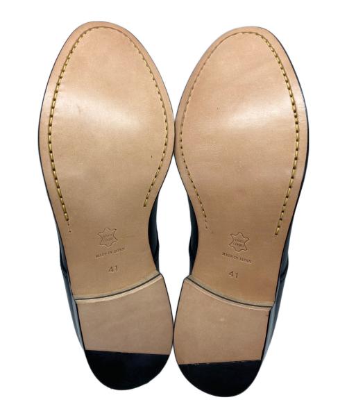 PADRONE（パドローネ）PADRONE (パドローネ) プレーントゥシューズ ブラック サイズ:41 未使用品の古着・服飾アイテム