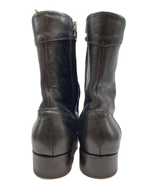BUTTERO（ブッテロ）BUTTERO (ブッテロ) 編上げブーツ ブラック サイズ:43の古着・服飾アイテム