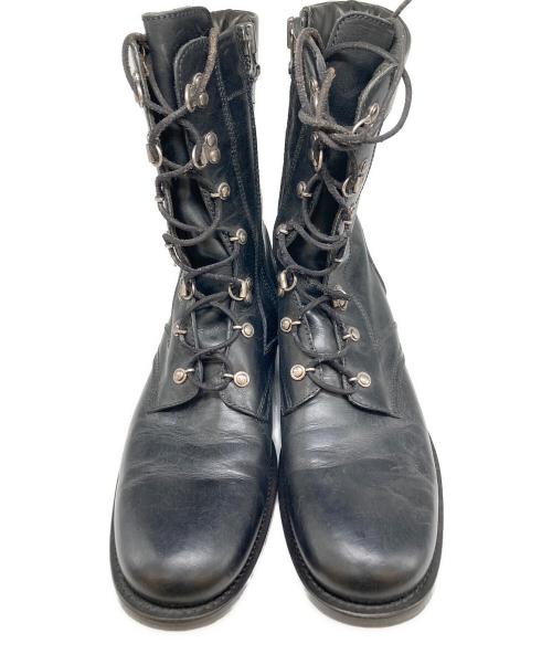 BUTTERO（ブッテロ）BUTTERO (ブッテロ) 編上げブーツ ブラック サイズ:43の古着・服飾アイテム