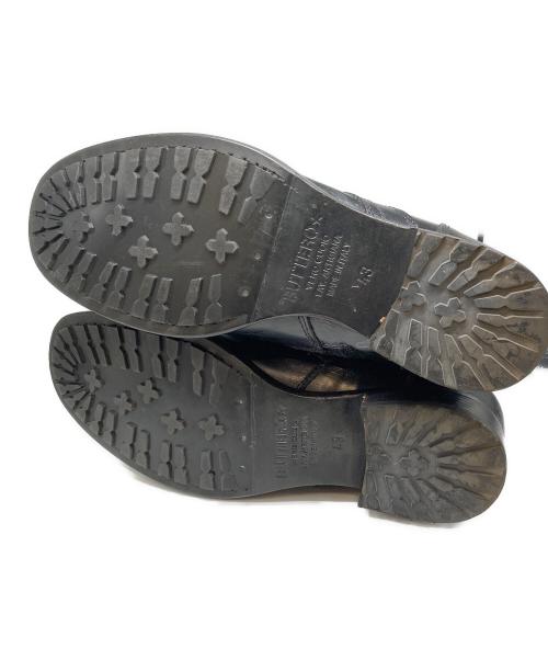 BUTTERO（ブッテロ）BUTTERO (ブッテロ) 編上げブーツ ブラック サイズ:43の古着・服飾アイテム