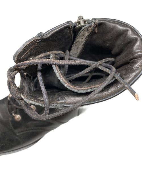 BUTTERO（ブッテロ）BUTTERO (ブッテロ) 編上げブーツ ブラック サイズ:43の古着・服飾アイテム