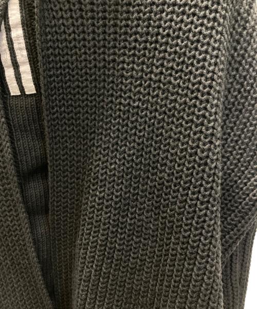 RICK OWENS（リックオウエンス）RICK OWENS (リックオウエンス) フーデッドロングカーディガン ブラック サイズ:SIZE Sの古着・服飾アイテム