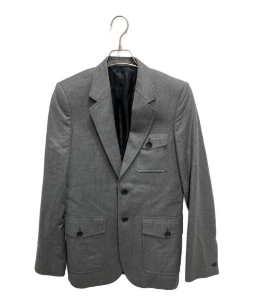 BALENCIAGA（バレンシアガ）BALENCIAGA (バレンシアガ) テーラードジャケット グレー サイズ:44の古着・服飾アイテム