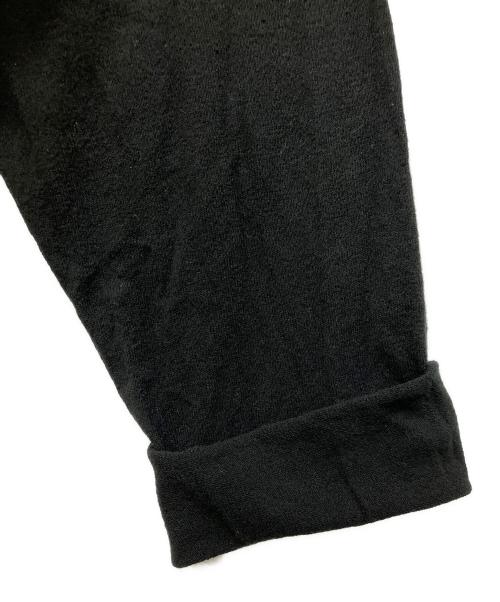 YOHJI YAMAMOTO（ヨウジヤマモト）YOHJI YAMAMOTO (ヨウジヤマモト) ニットパーカー ブラック サイズ:3の古着・服飾アイテム