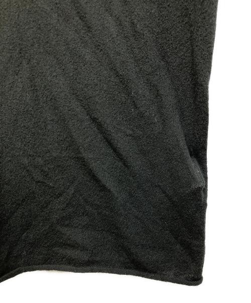 YOHJI YAMAMOTO（ヨウジヤマモト）YOHJI YAMAMOTO (ヨウジヤマモト) ニットパーカー ブラック サイズ:3の古着・服飾アイテム