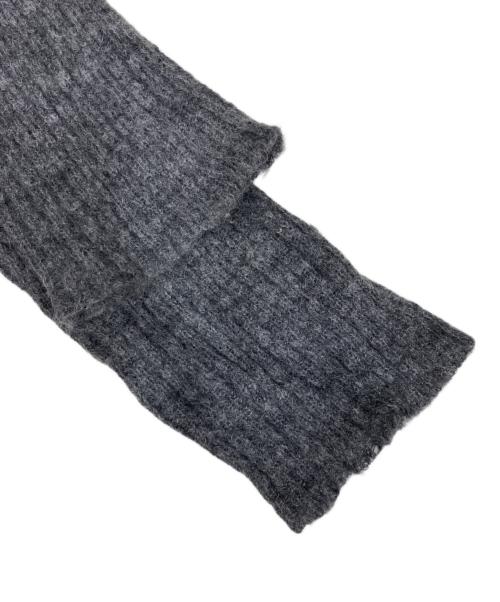 RICK OWENS（リックオウエンス）RICK OWENS (リックオウエンス) アシンメトリーニット グレー サイズ:Sの古着・服飾アイテム