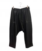 s'yteサイト）の古着「サルエルパンツ」｜ブラック