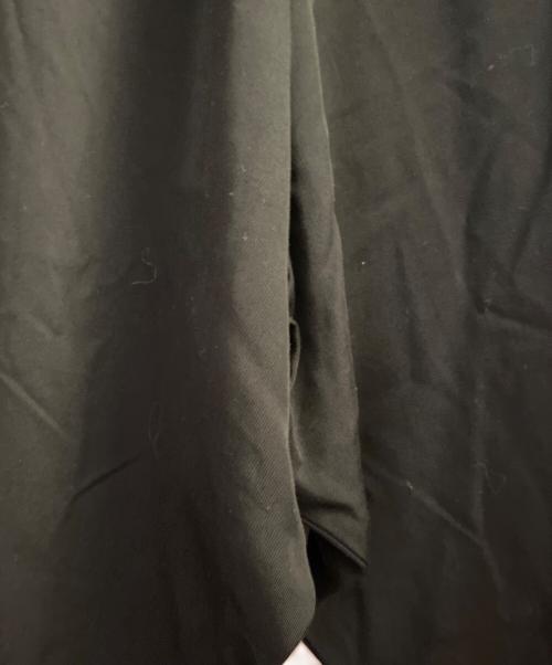 GROUND Y（グラウンドワイ）GROUND Y (グラウンドワイ) ヘムリブラップサルエルパンツ ブラック サイズ:Lの古着・服飾アイテム