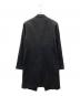 ANN DEMEULEMEESTER (アンドゥムルメステール) ANN DEMEULEMEESTER チェスターコート ブラック サイズ:XS：20000円