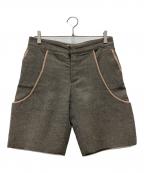 MARNIマルニ）の古着「ウールショートパンツ」｜グレー