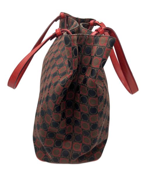 Salvatore Ferragamo（サルヴァトーレ フェラガモ）Salvatore Ferragamo (サルヴァトーレ フェラガモ) トートバッグ レッドの古着・服飾アイテム