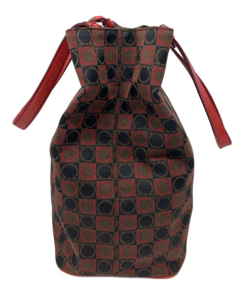 Salvatore Ferragamo（サルヴァトーレ フェラガモ）Salvatore Ferragamo (サルヴァトーレ フェラガモ) トートバッグ レッドの古着・服飾アイテム