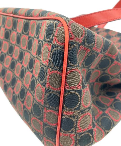 Salvatore Ferragamo（サルヴァトーレ フェラガモ）Salvatore Ferragamo (サルヴァトーレ フェラガモ) トートバッグ レッドの古着・服飾アイテム