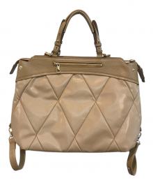 PELLE BORSA（ペレボルサ）の古着「3WAYバッグ」｜ベージュ