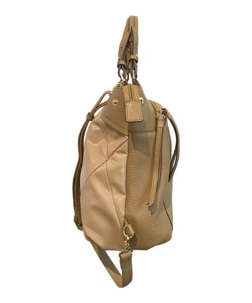 PELLE BORSA（ペレボルサ）PELLE BORSA (ペレボルサ) 3WAYバッグ ベージュの古着・服飾アイテム