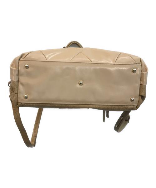 PELLE BORSA（ペレボルサ）PELLE BORSA (ペレボルサ) 3WAYバッグ ベージュの古着・服飾アイテム