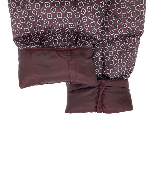 Max Mara WEEK END LINE（マックスマーラ ウイークエンドライン）MAX MARA WEEK END LINE (マックスマーラ ウイークエンドライン) 総柄ダウンジャケット パープル サイズ:40の古着・服飾アイテム